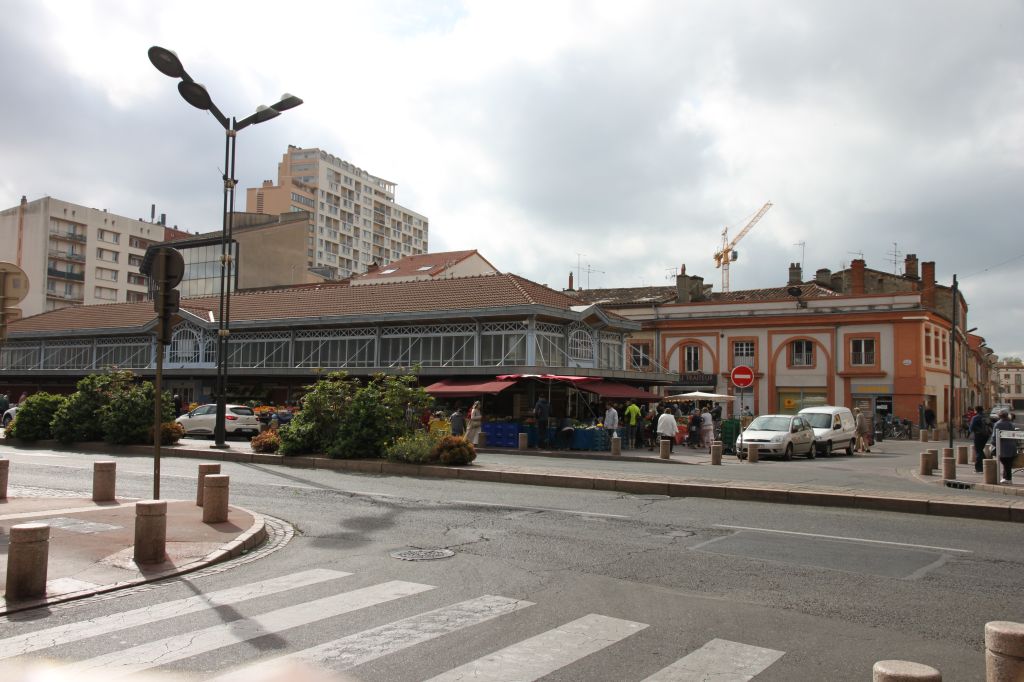 La place Saint-Cyprien